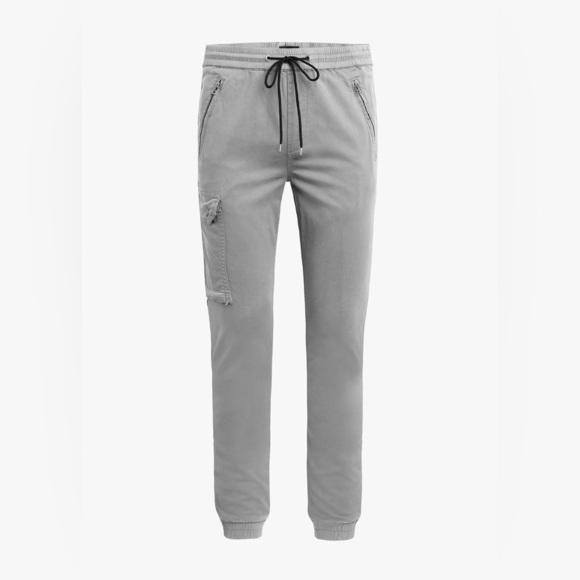 Joe’s Men’s Grey Drop Yoke Cargo Joggers (size small) - Picture 2 of 15